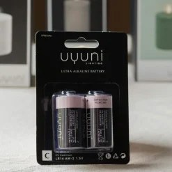 Graham & Green Pack of Two Uyuni C Batteries