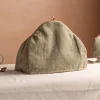 Graham & Green Pale Sage Velvet with Gold Dots Tea Cosy