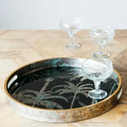 Graham & Green Palm Tree Pattern Tray