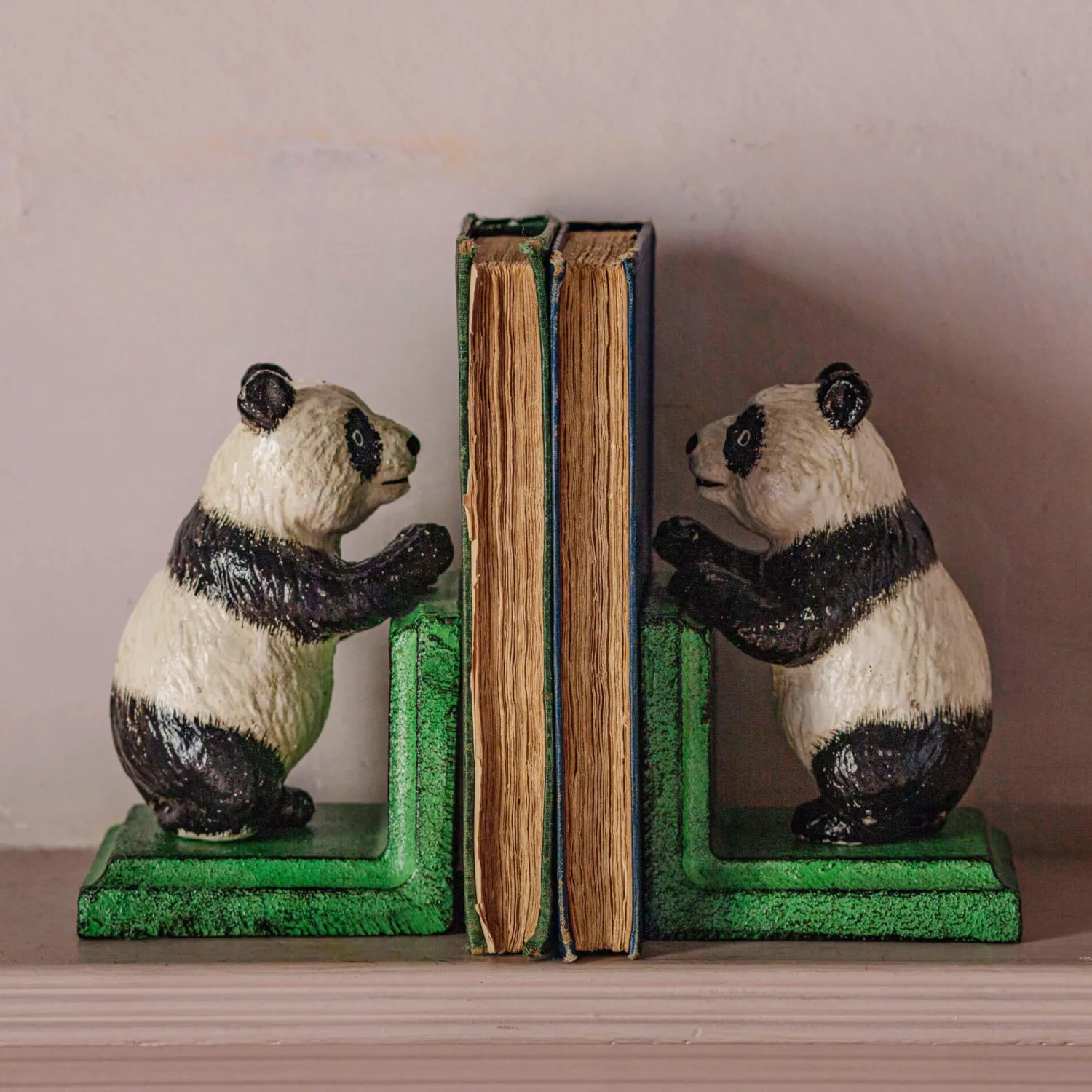 Graham & Green Panda Bookends
