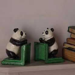 Graham & Green Panda Bookends