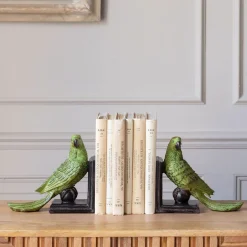 Graham & Green Parrot Bookends