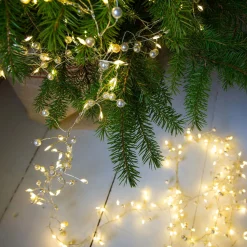 Graham & Green Pearl Cluster String Lights