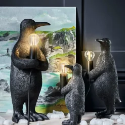 Graham & Green Perry Penguin Table Lamps