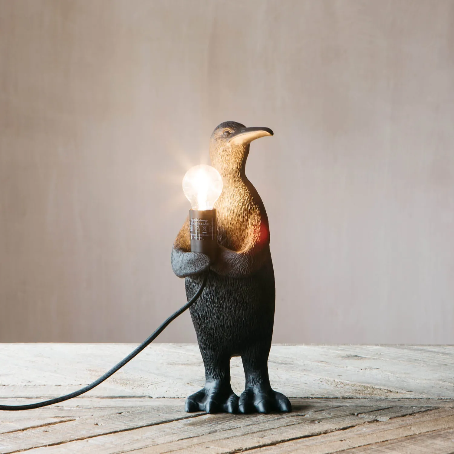 Graham & Green Perry Penguin Table Lamps