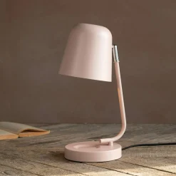Graham & Green Pink Angled Table Lamp