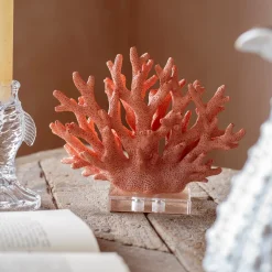 Graham & Green Pink Faux Coral Ornament