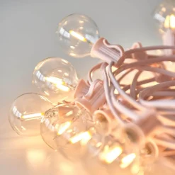 Graham & Green Pink Festoon Lights