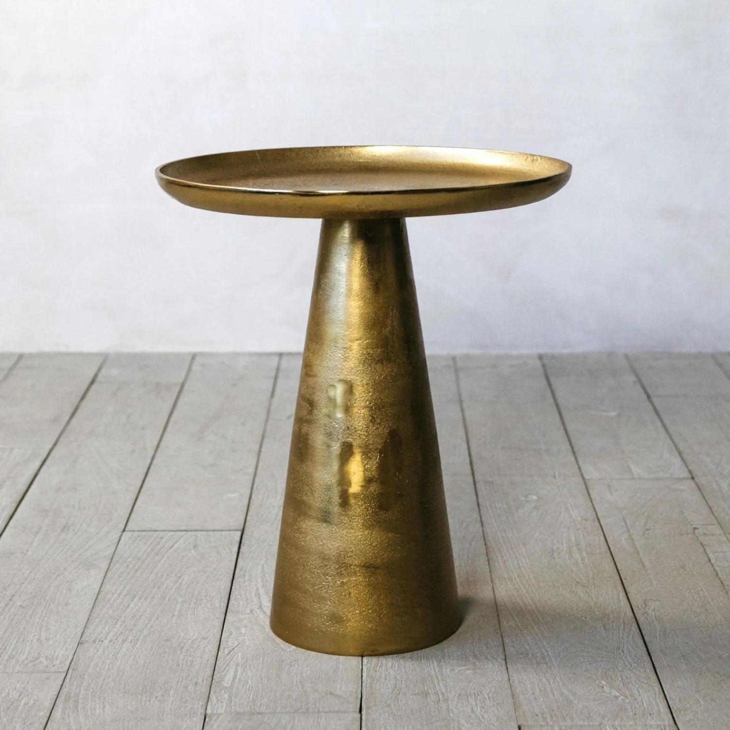 Graham & Green Plateau Brass Side Table