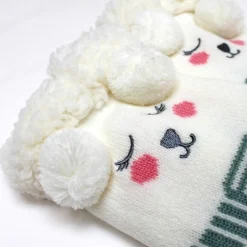Graham & Green Polar Bear Slipper Socks