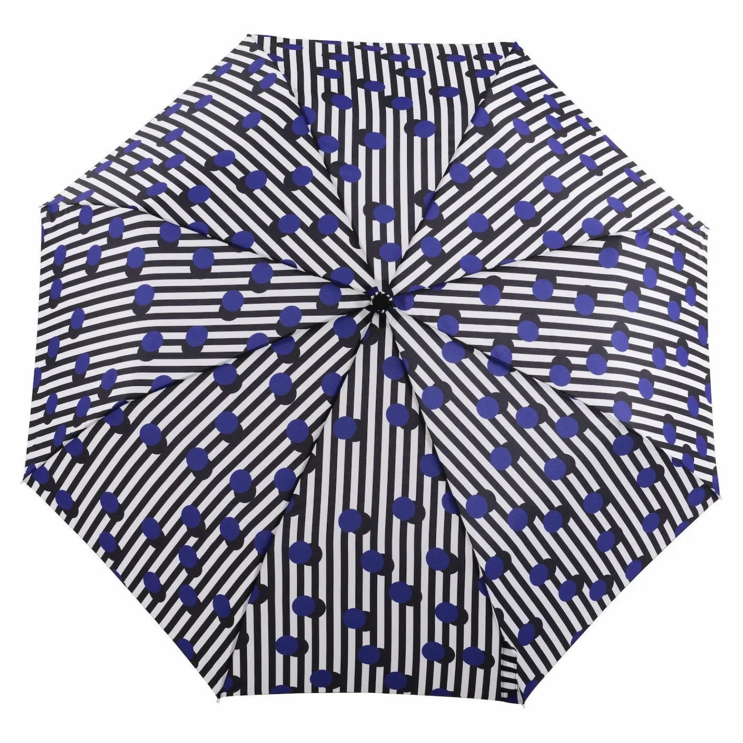 Graham & Green Polkastripe Duck Umbrella