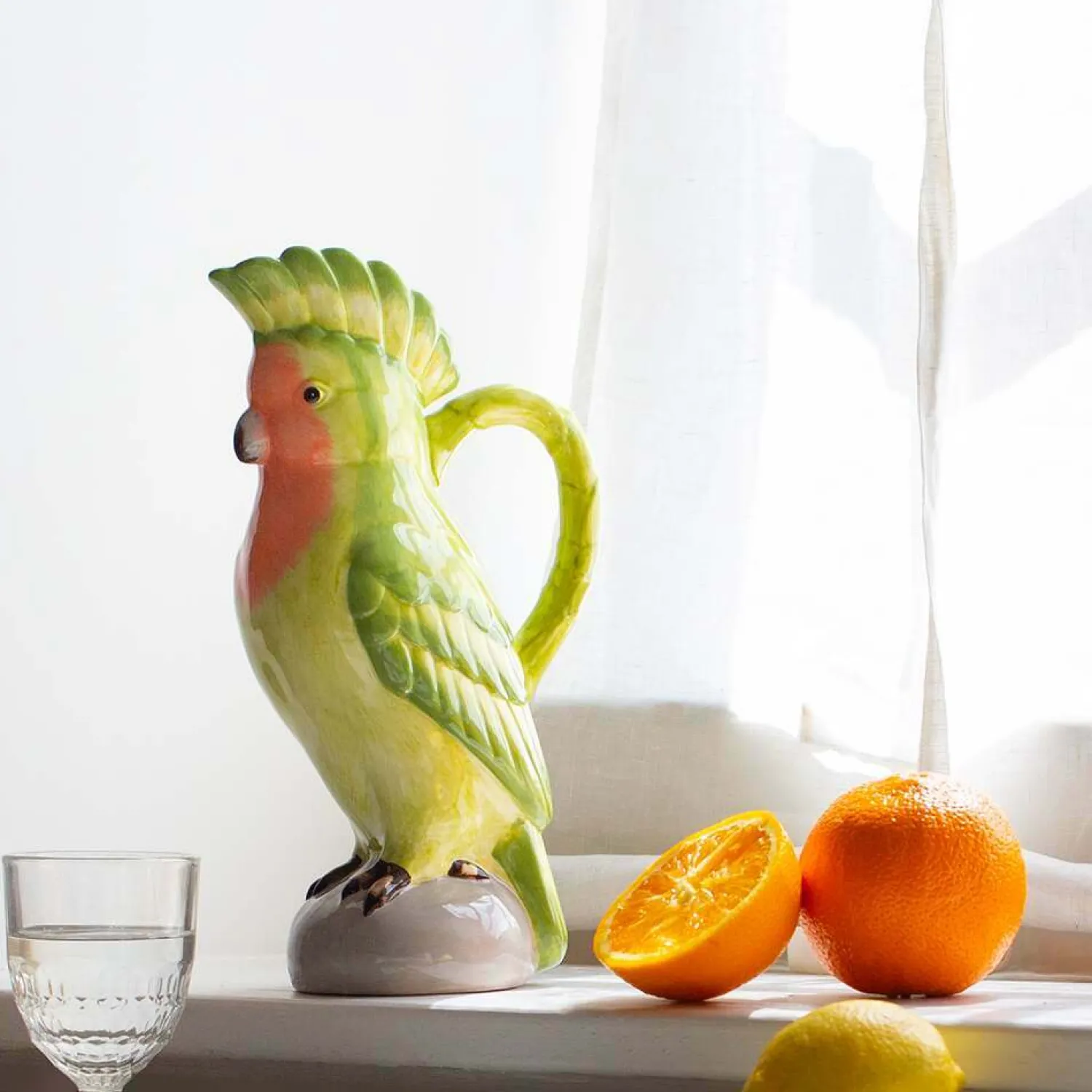 Graham & Green Polly the Parrot Pitcher