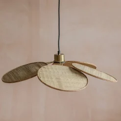 Graham & Green Primrose Wicker Pendant Light