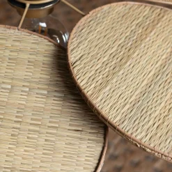Graham & Green Primrose Wicker Pendant Light