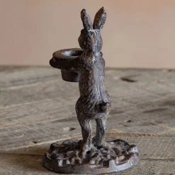Graham & Green Rabbit Candlestick Holder
