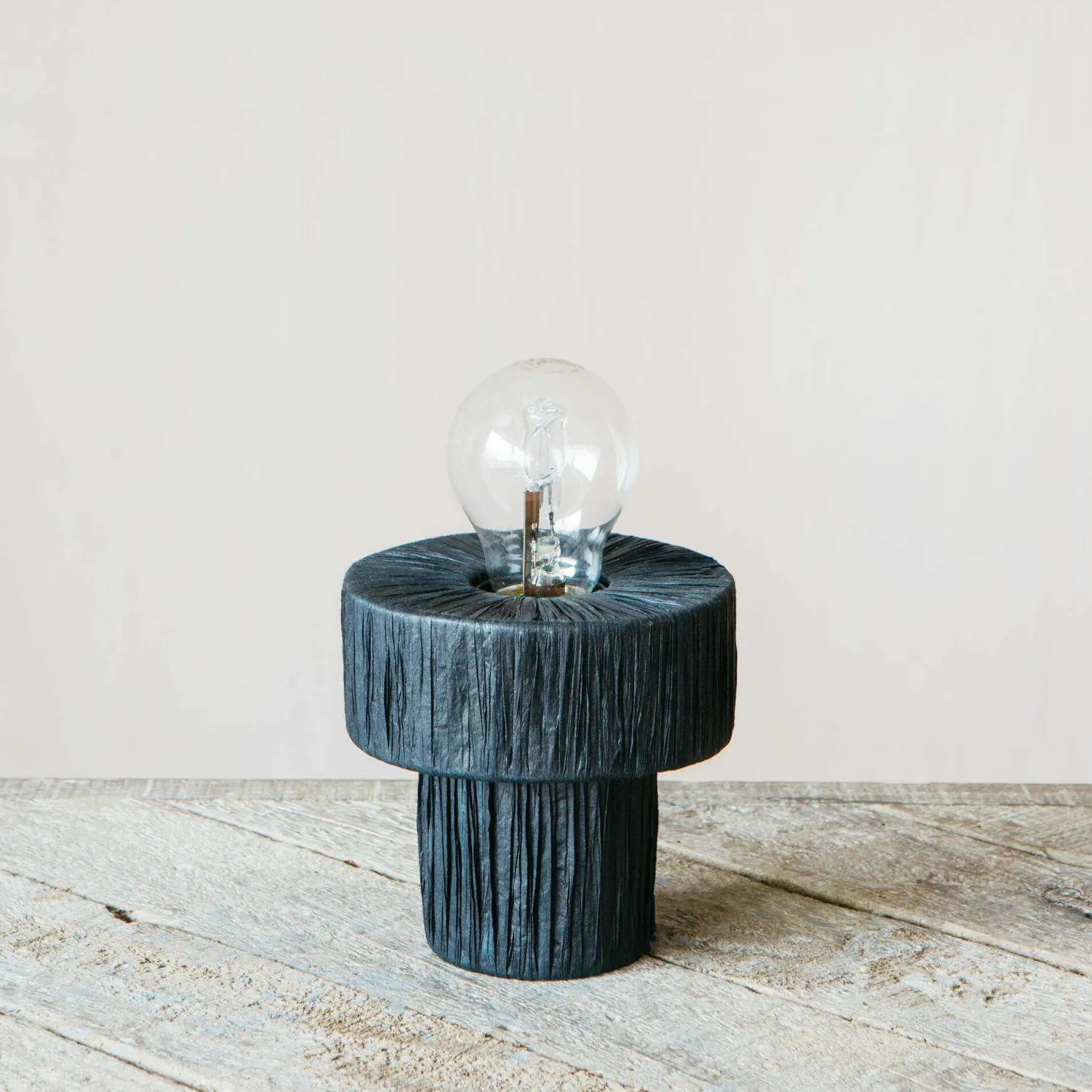 Graham & Green Raffy Black Table Lamp