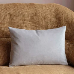 Graham & Green Rectangular Velvet and Linen Backed Cushions
