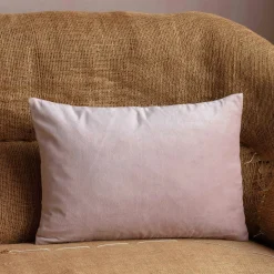 Graham & Green Rectangular Velvet and Linen Backed Cushions
