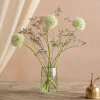 Graham & Green Recycled Clear Glass Tulip Vase