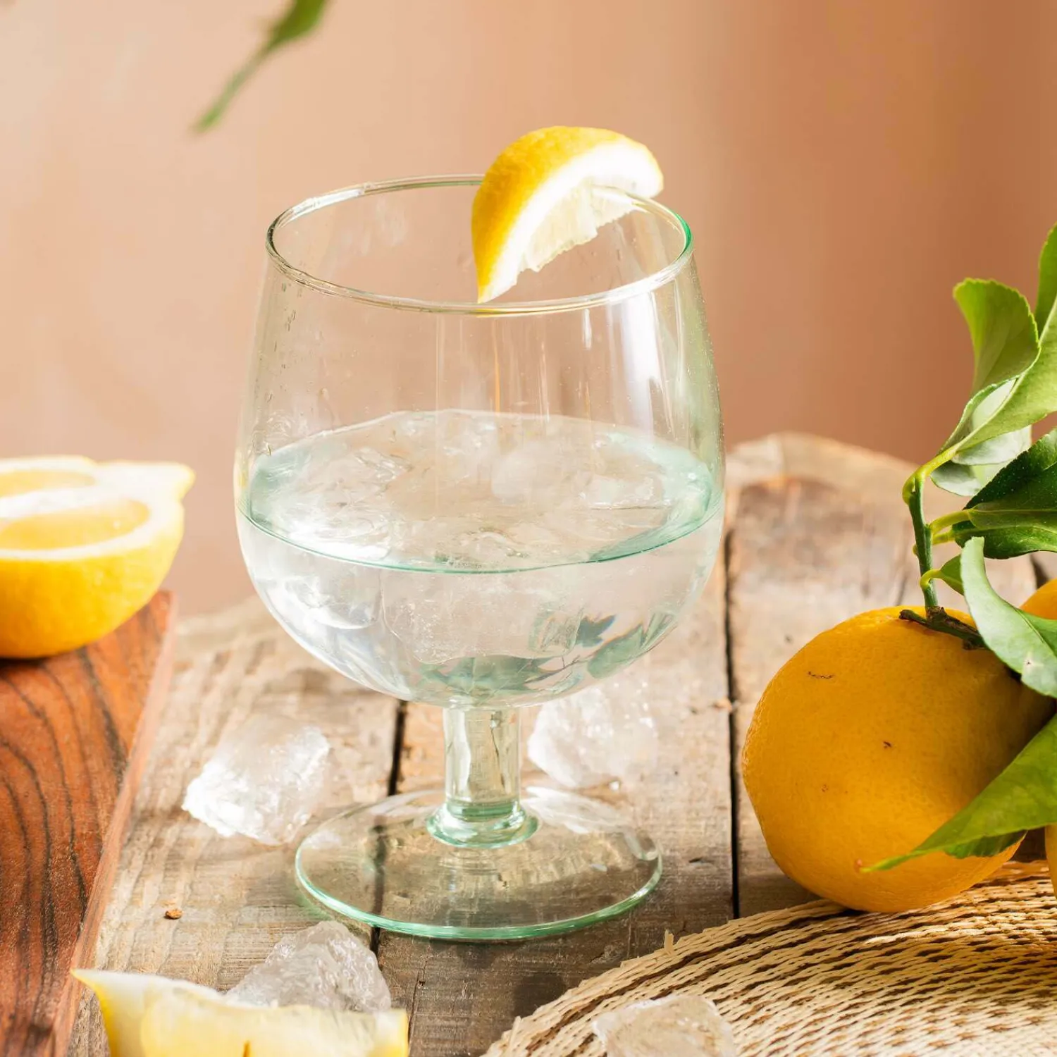 Graham & Green Recycled Glass Gin Glass
