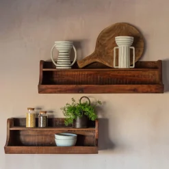 Graham & Green Recycled Wood Shelf 60cm