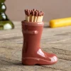 Graham & Green Red Welly Match Strike