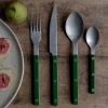 Graham & Green Reid Dark Green Cutlery Collection