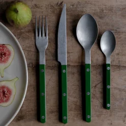 Graham & Green Reid Dark Green Cutlery Collection