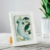 Graham & Green Relief White Bone Frame
