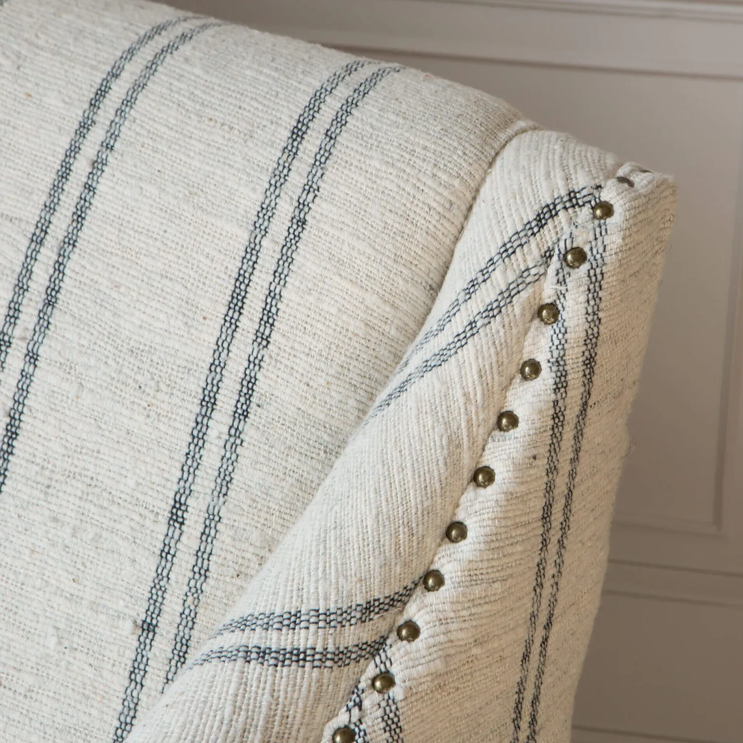 Graham & Green Renée Linen Stripe Armchair