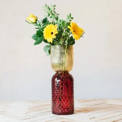 Graham & Green Retro Glass Vases