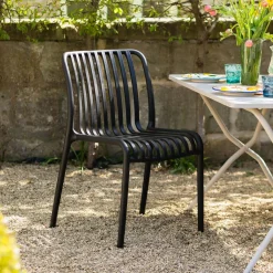 Graham & Green Rick Black Outdoor Chair
