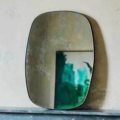 Graham & Green Ronnie Wide Black Mirror