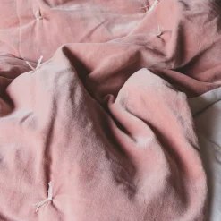 Graham & Green Rose Velvet Pebble Quilts