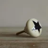 Graham & Green Round Bone Star Knob