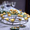 Graham & Green Round Multi Tea Light Holder