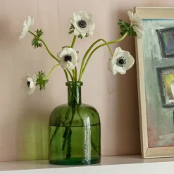 Graham & Green Rustic Recycled Glass Bud Vases