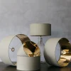 Graham & Green Sage Green Cotton Lamp Shades
