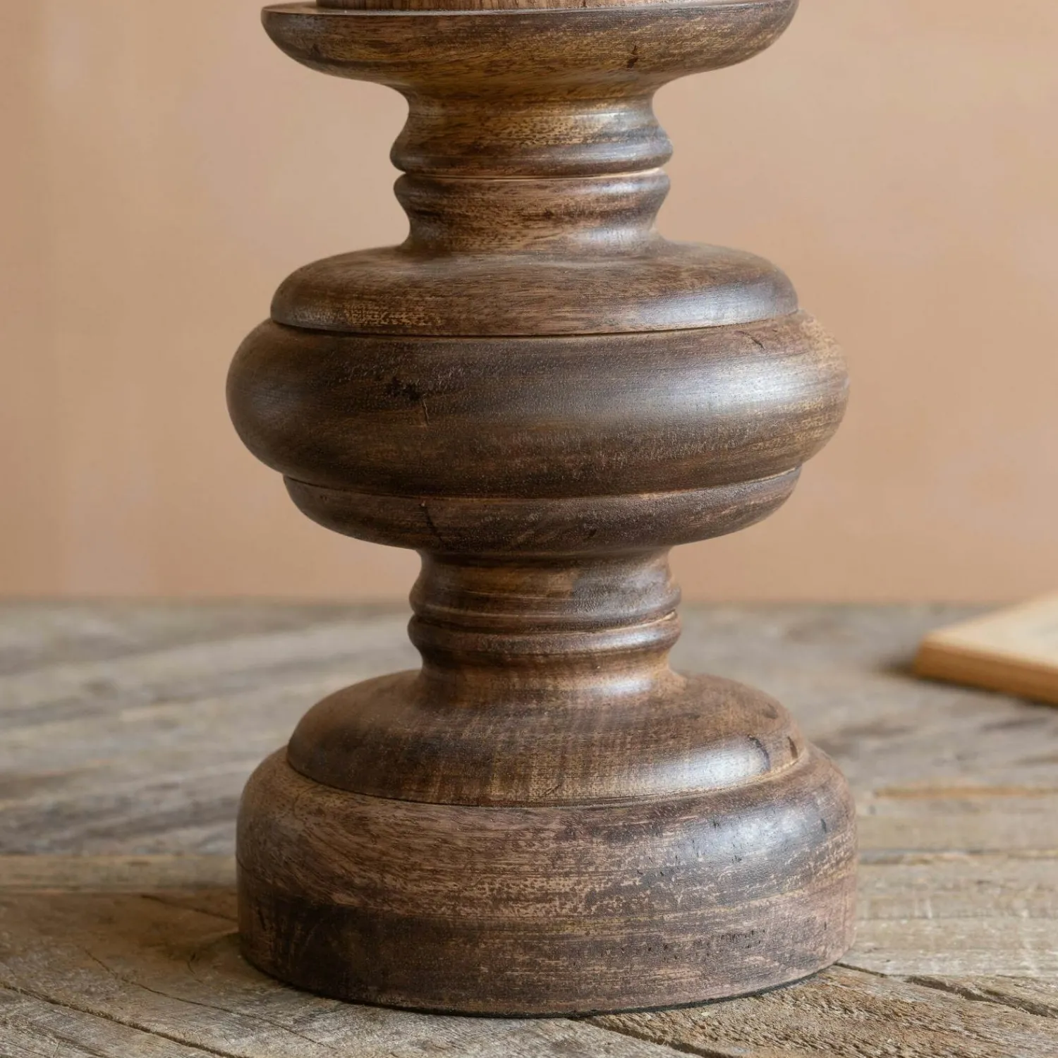 Graham & Green Sanders Walnut Table Lamp