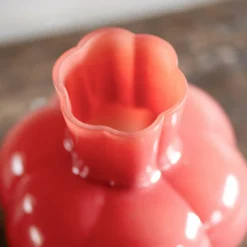 Graham & Green Scalloped Pink Vase