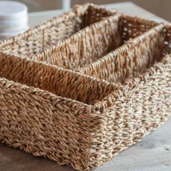 Graham & Green Seagrass Cutlery Tray