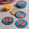 Graham & Green Set of Four Cerveza Metal Coasters