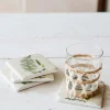 Graham & Green Set of Four Green Fern Coasters