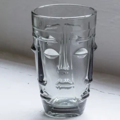 Graham & Green Set of Four Grey Face Tumblers