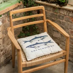 Graham & Green Set of Four La Mer Print Seat Pads