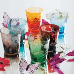 Graham & Green Set of Six Blossom Glasses