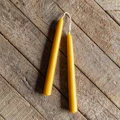 Graham & Green Set of Two Beeswax Dinner Candles
