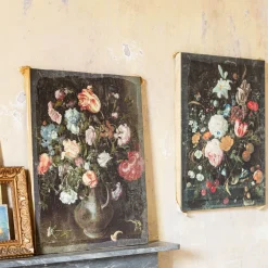 Graham & Green Set of Two Floral Canvas Prints