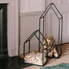 Graham & Green Set of Two House Log Holders