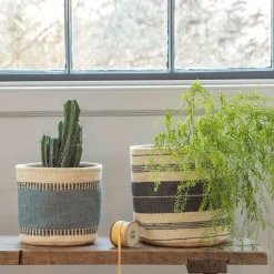 Graham & Green Set of Two Jute Bins